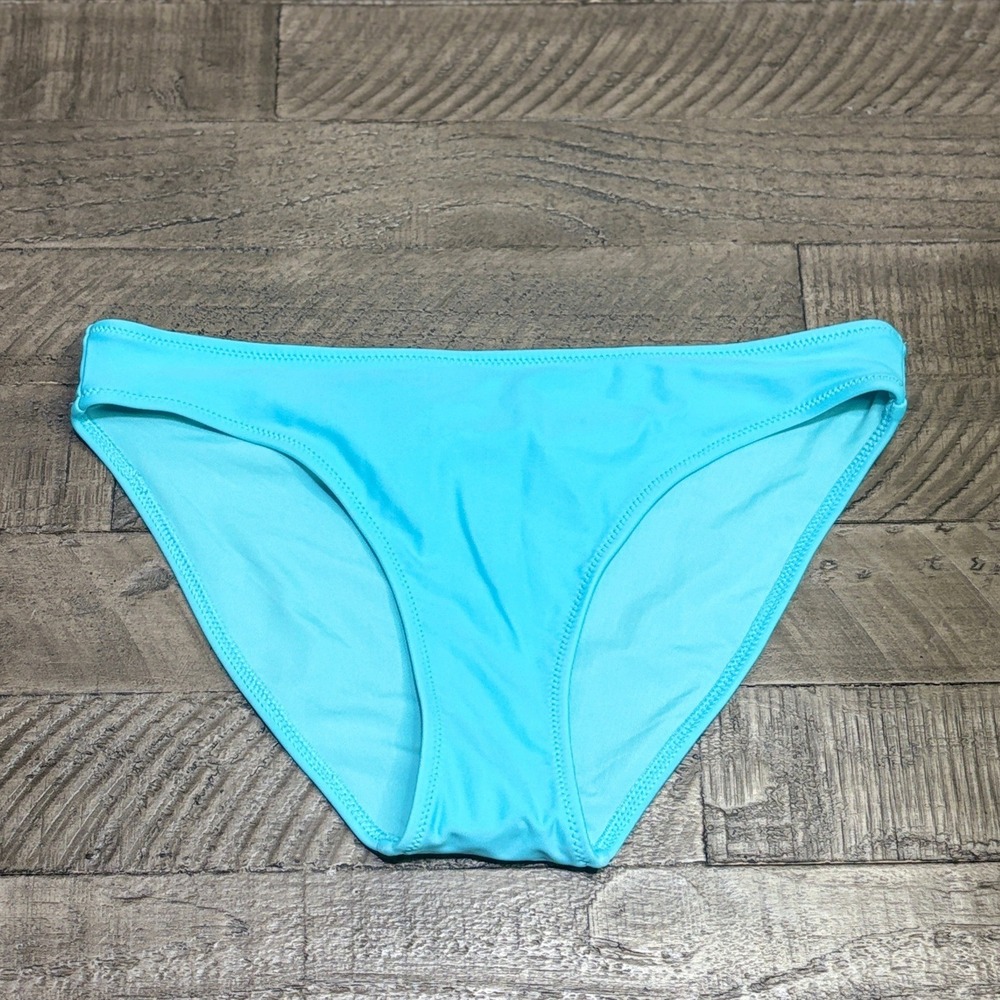 Aerie Real Good SIP Bikini Bottoms Bright Blue NWT Small